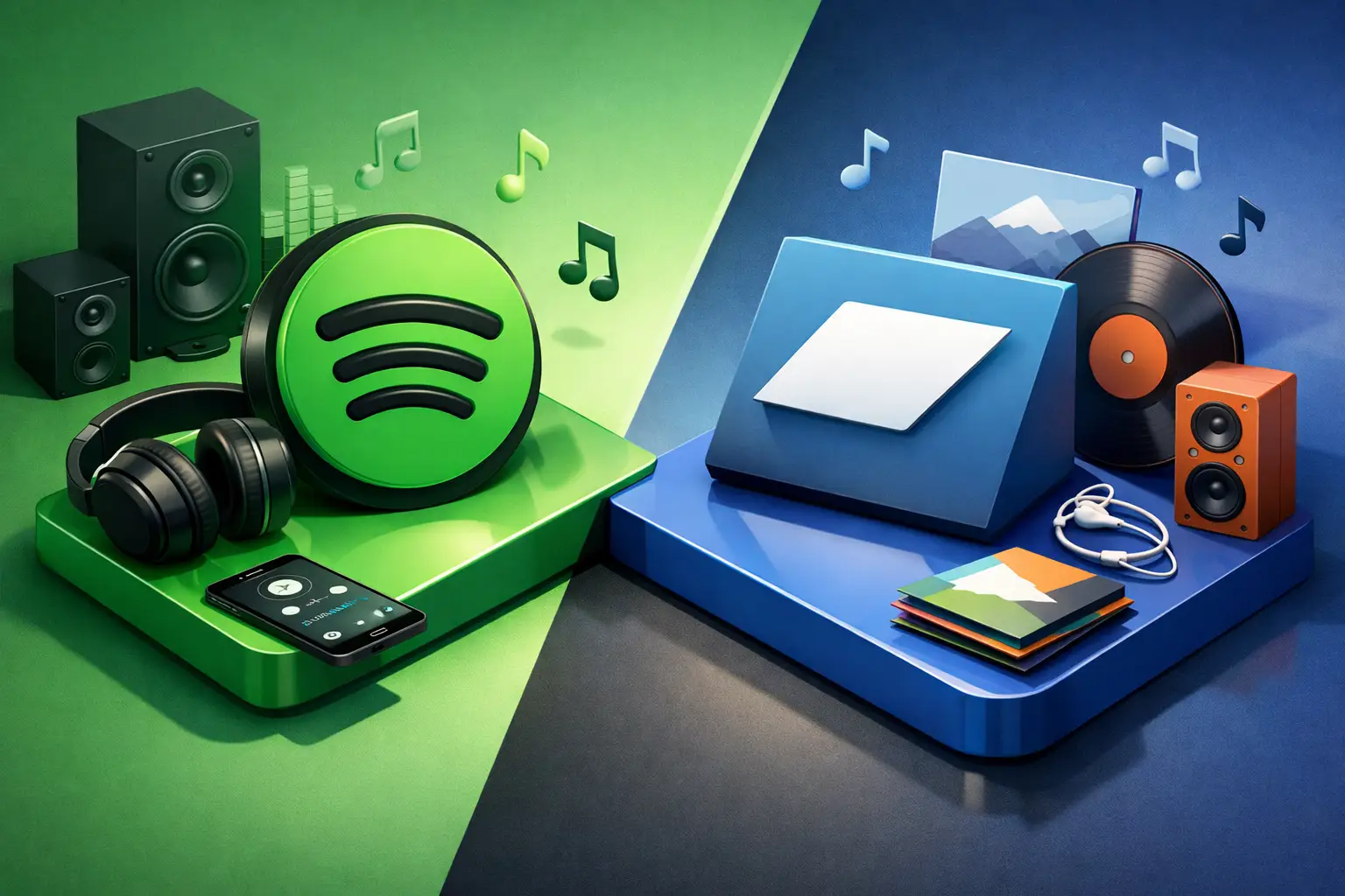 Spotify vs Bandcamp Music for Indie Fans
