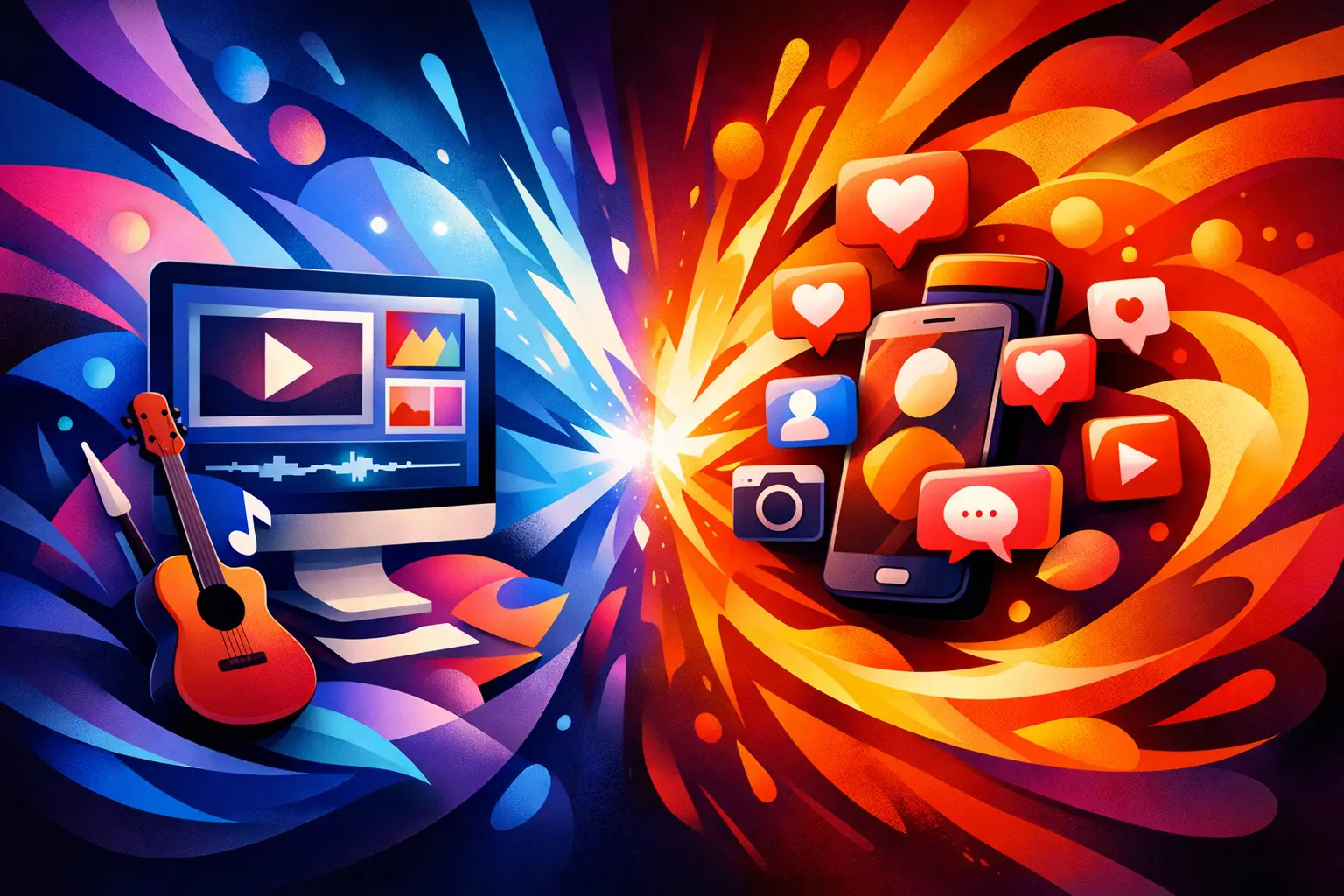 Indie Artist Website vs Social Media: Which Wins?